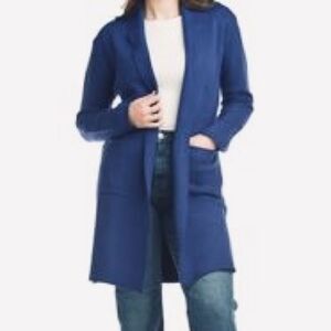 J.Crew 100% Merino Wool Open Front Cardigan S